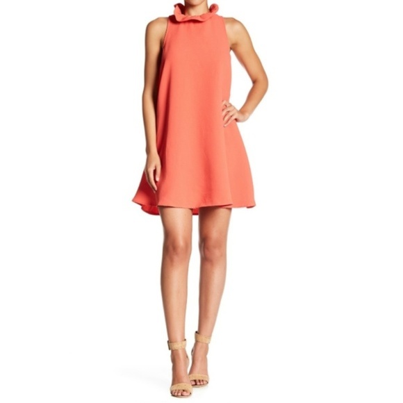 Do + Be Blythe Ruffle Neck Tank Dress - Picture 2 of 5